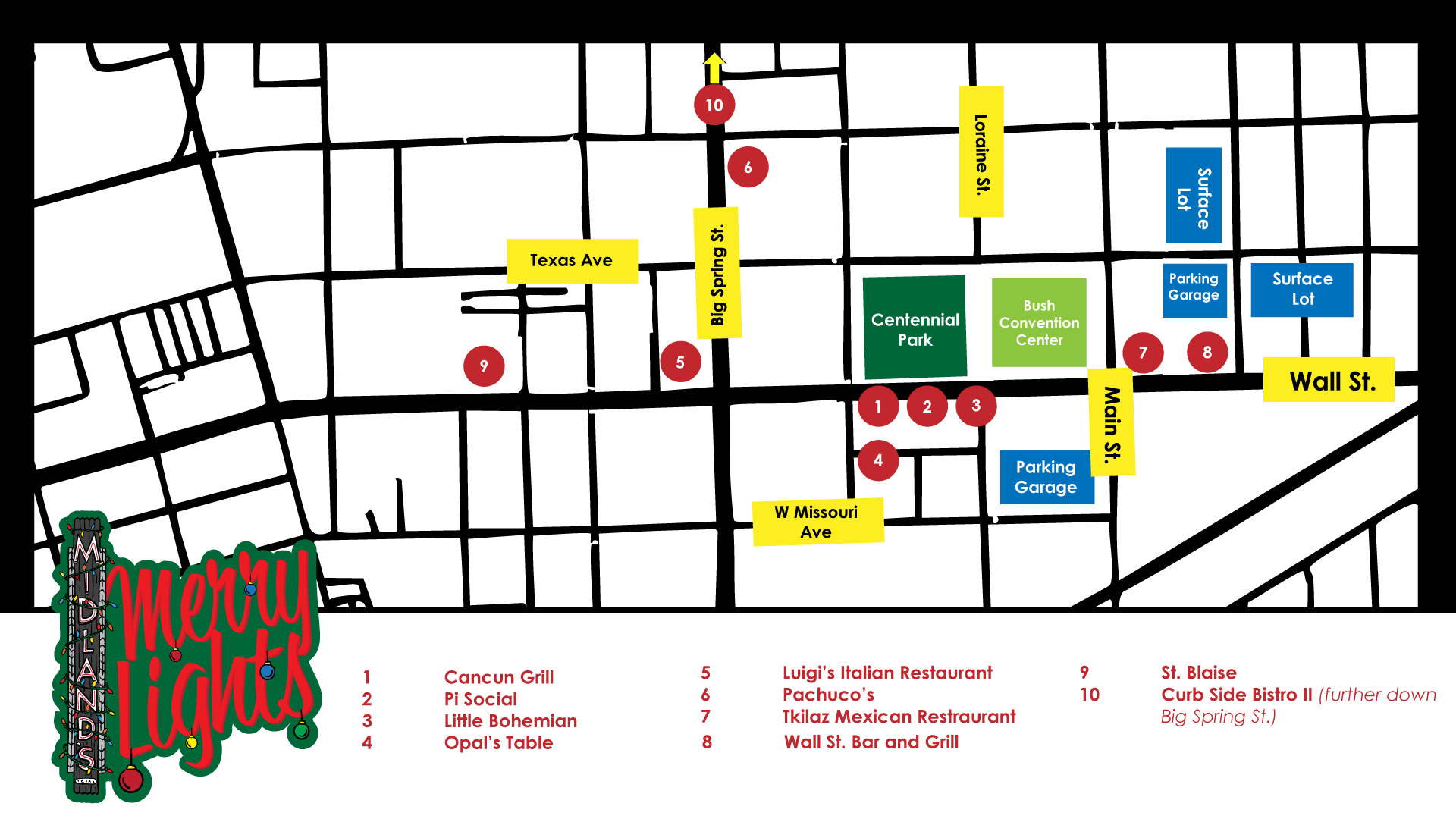 Downtown Parking Options